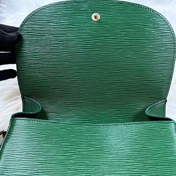 Authentic Louis Vuitton Saint Cloud GM Epi Leather Crossbody Shoulder Bag - Picture 8 of 14